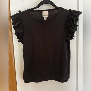 Industry Ruffle Sleeve tee